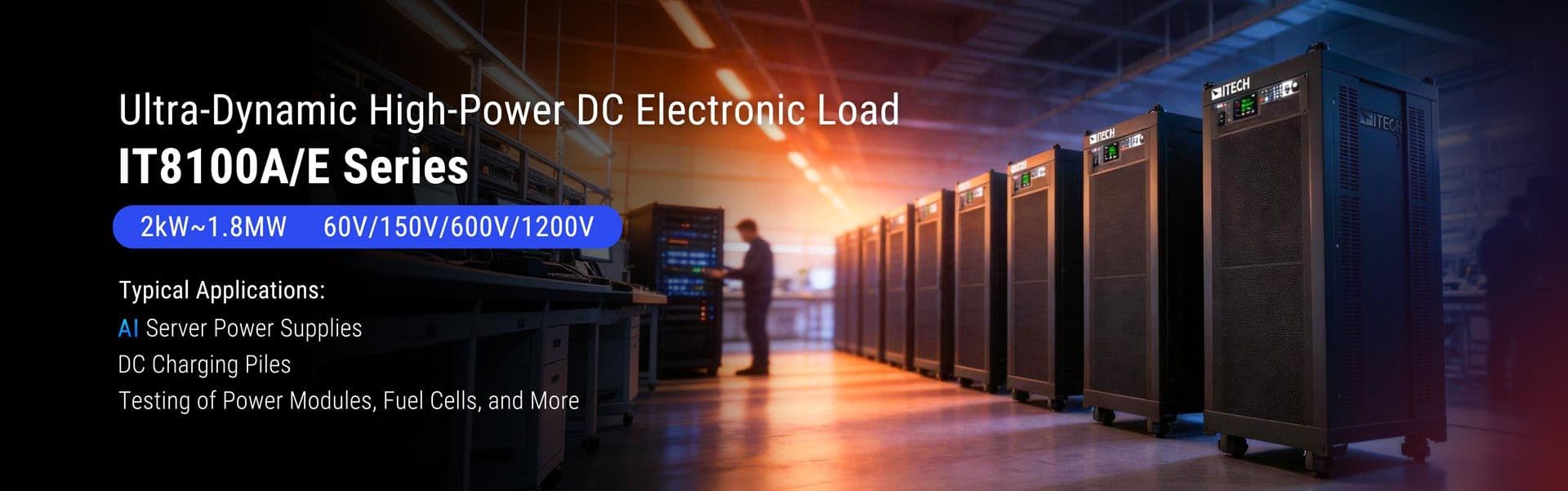 Nová dynamická výkonová elektronická zátěž ITECH